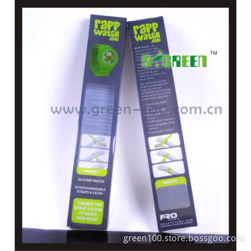 Plastic Watch Packaging Box with Inner Tray Inside